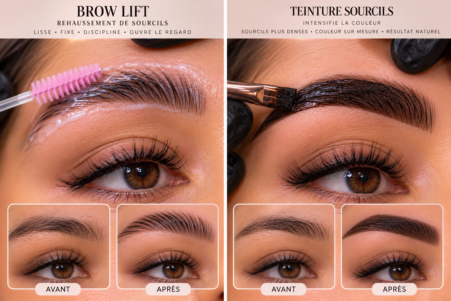 Teinture sourcils