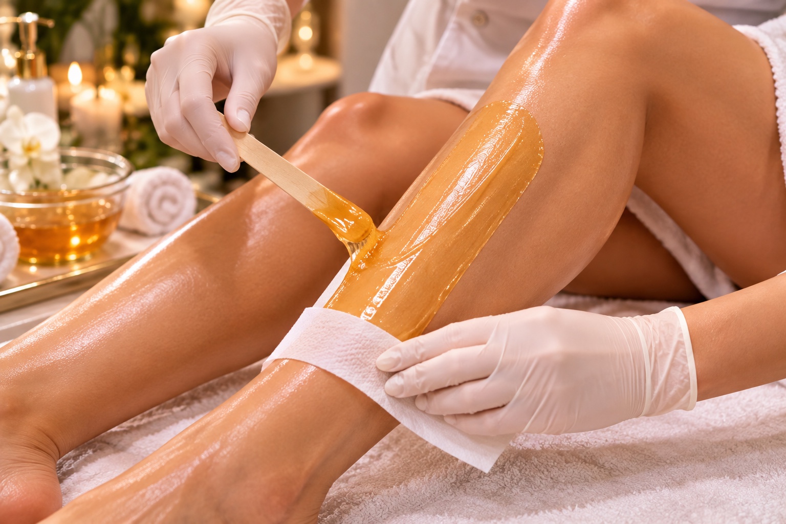 Épilation jambes